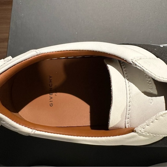 Givenchy White/Black Leather Urban Street  size 38 - Picture 3 of 7
